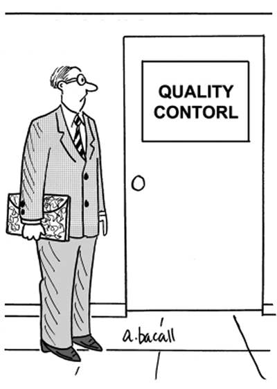 quality control cartoon