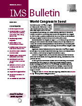 IMS Bulletin 49(2) cover image