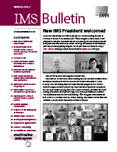 IMS Bulletin 49(7) cover image