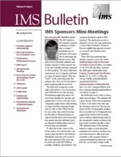 IMS Bulletin 31(2) cover image