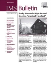 IMS Bulletin 31(5) cover image