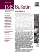 IMS Bulletin 33(2) cover image