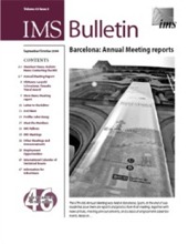 IMS Bulletin 33(5) cover image
