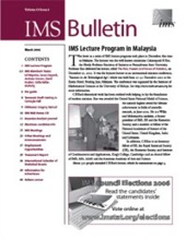 IMS Bulletin 35(2) cover image