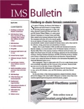 IMS Bulletin 35(3) cover image