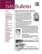 IMS Bulletin 35(4) cover image