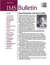 IMS Bulletin 35(5) cover image