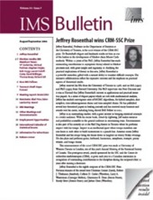 IMS Bulletin 35(7) cover image