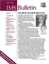 IMS Bulletin 36(4) cover image