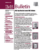 IMS Bulletin 40(2) cover image