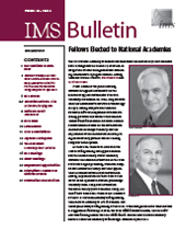 IMS Bulletin 40(4) cover image