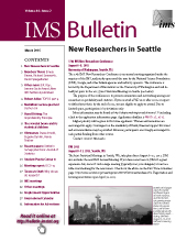 IMS Bulletin 44(2) cover image