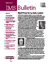 IMS Bulletin 48(2) cover image