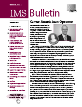 IMS Bulletin 48(4) cover image