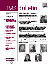 IMS Bulletin 48(5) cover image